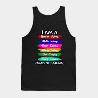 I Am A Papaprofessional Awesome Tank Top